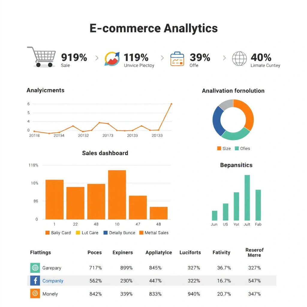 E-commerce dashboard
